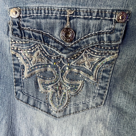 Angels Boot Cut Jeans size 12 - light blue - Picture 4 of 10